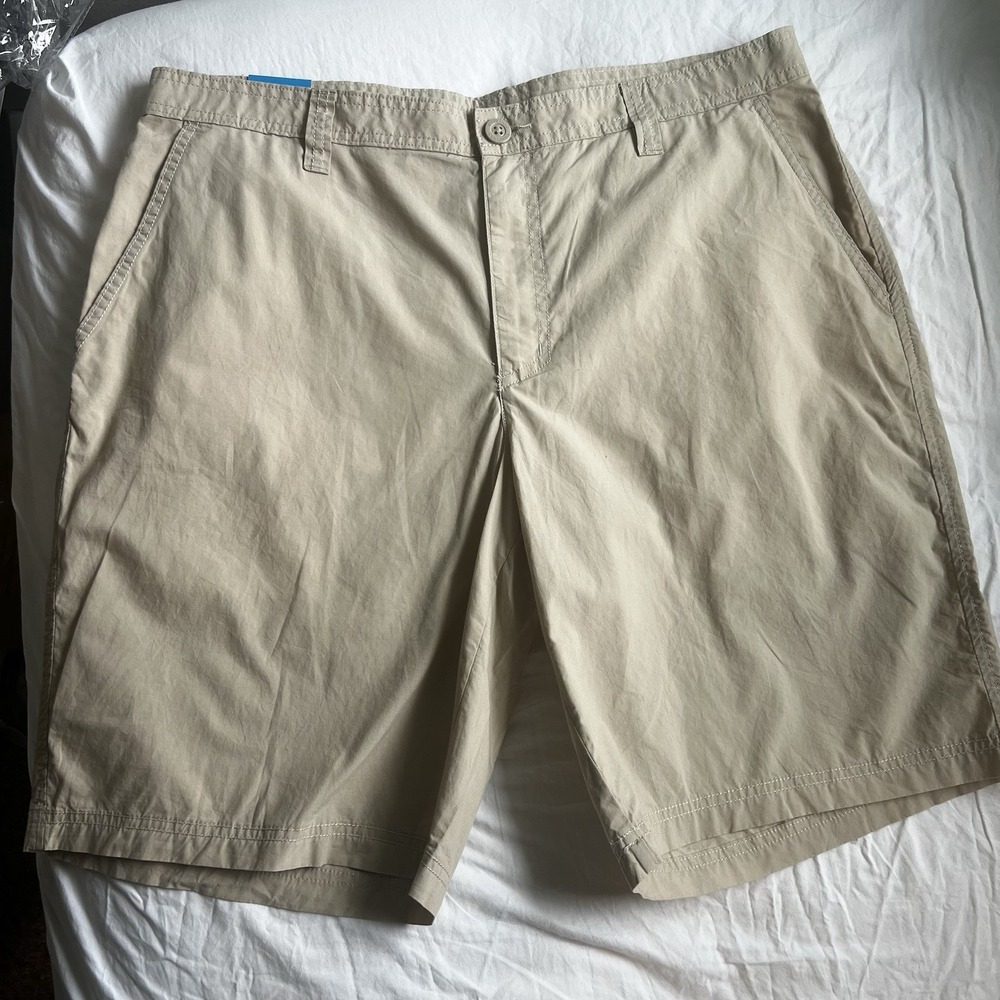 Columbia Men's Casual Khaki‎ Hiking Shorts Size 36 Regular Light NEW